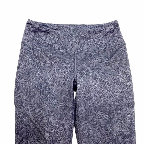 Patagonia Centered Tights Leggings Printed in Purple Gray - Picture 3 of 9